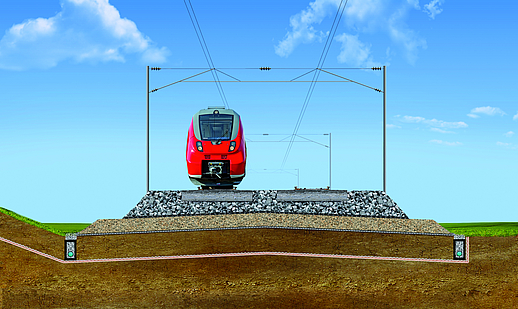 Mapping Basetrac Solutions for Ensuring Track Bed Stability and Groundwater Protection Track bed stability: mapping Basetrac solutions for absorbed loads and groundwater protection