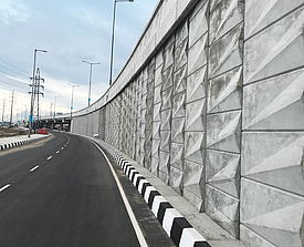 Stable road walls: discover Fortrac Panel for road construction