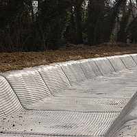  Incomat® - Liquid protection: Geotextile concrete formwork for safe transport and storage of liquids