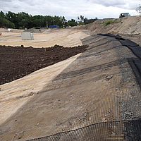 BAM-approved HaTe® nonwovens for safe base sealing with geogrids
