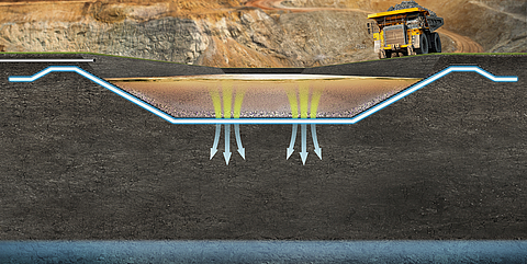 Filtration of polluted surface waters - application of Tektoseal Active