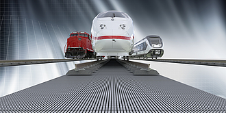 Three trains coming towards each other