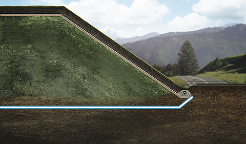 Building with contaminated soils: Tektoseal® Active PFAS Construction projects with contaminated soils and Tektoseal® Active PFAS