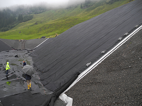 Safe and Stable Seismic stability: Geosynthetic slope stabilization solutions for safe heap leaching in mining operations.