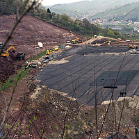 Basic waterproofing with HaTe® nonwovens, geogrids and NaBento® clay liners