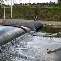 Dewatering process for a SoilTain dewatering tube