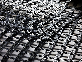 Basetrac Grid geogrid for base course stabilization