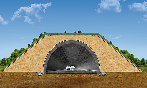 Reliable Tunnel Cross-Section Sealing with Tektoseal Clay Double sealing with Tektoseal Clay for reliable tunnel cross-section sealing
