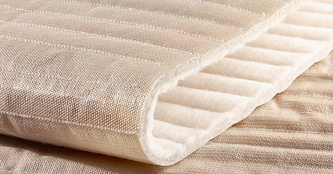 Detailed view of the material in Tektoseal® Active PFAS Material texture of Tektoseal® Active PFAS in detail
