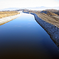 Rehabilitation of a power station channel